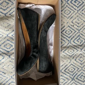Black J-Crew Ballet Flats